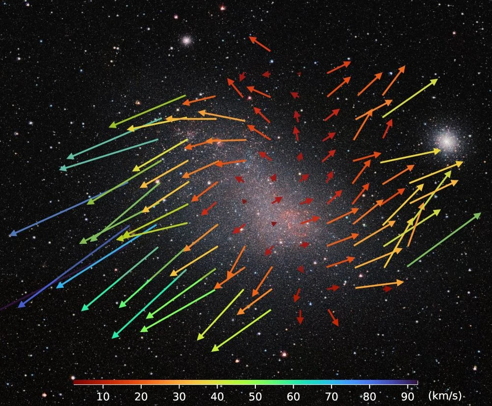 A New Map of Stars Shows That the Small Magellanic Cloud is Expanding