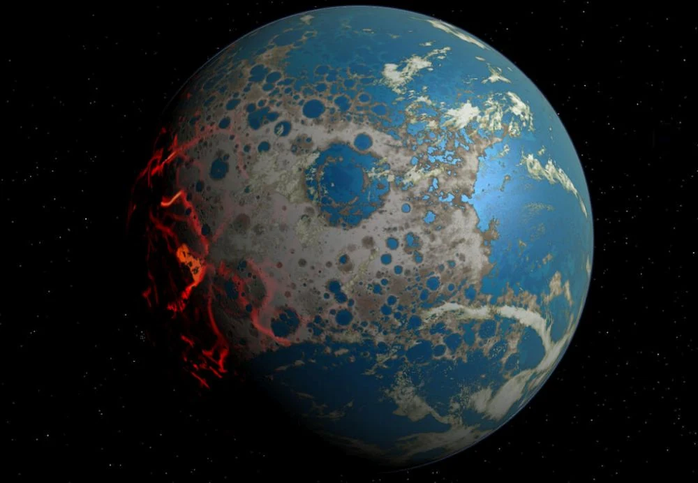 Did Life Start When Impacts Created Vast Hydrothermal Systems in Earth's Crust?