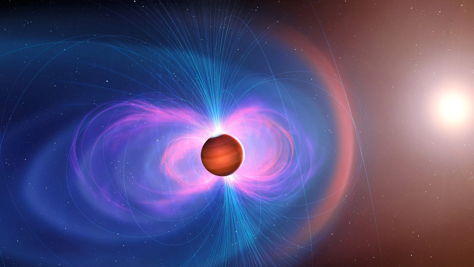 Exoplanetary Weather Watchers Find Strong Evidence of Magnetic Fields