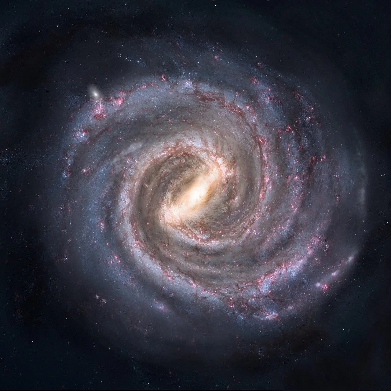 The Galaxy's Spin Is Hiding in the Hum of Gravitational Waves