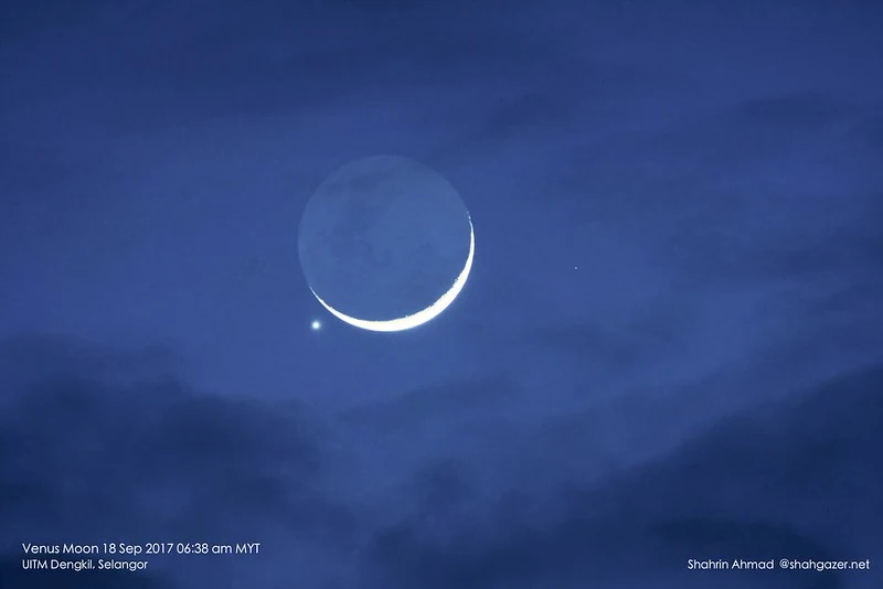 Watch the Moon Occult Venus in the Daytime for North America on June 17th